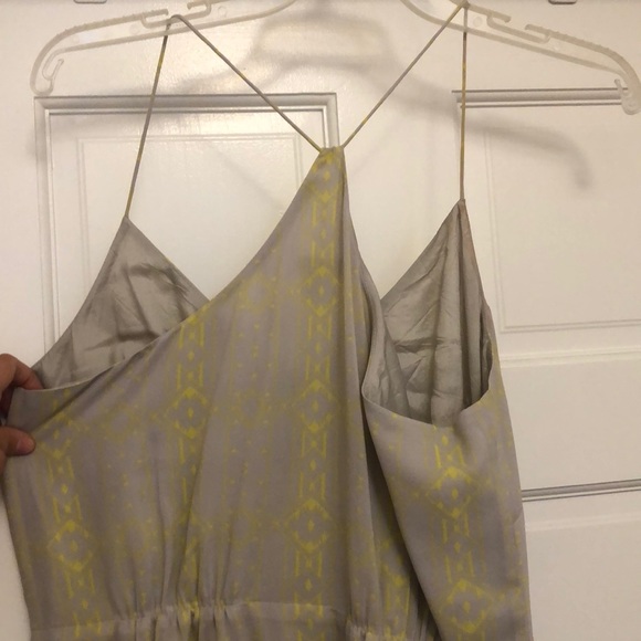 Grey and Neon Racerback J Crew Maxi Dress - Picture 5 of 5